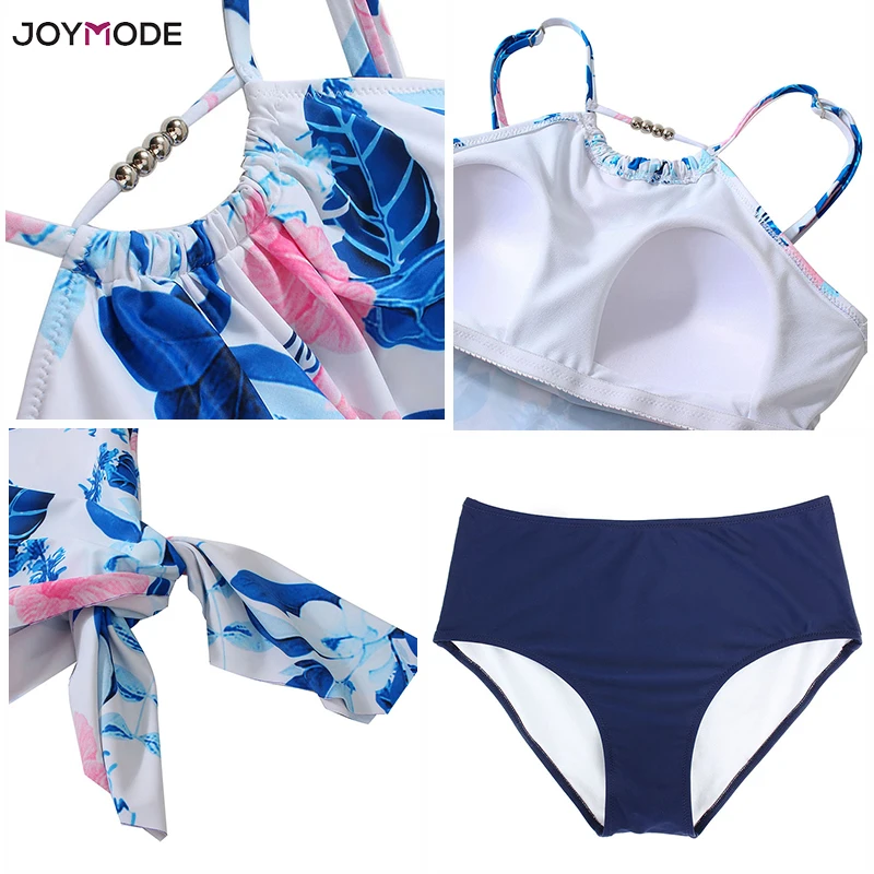 JOYMODE 2018 бикини комплект одежды из двух предметов Для женщин купальник размера