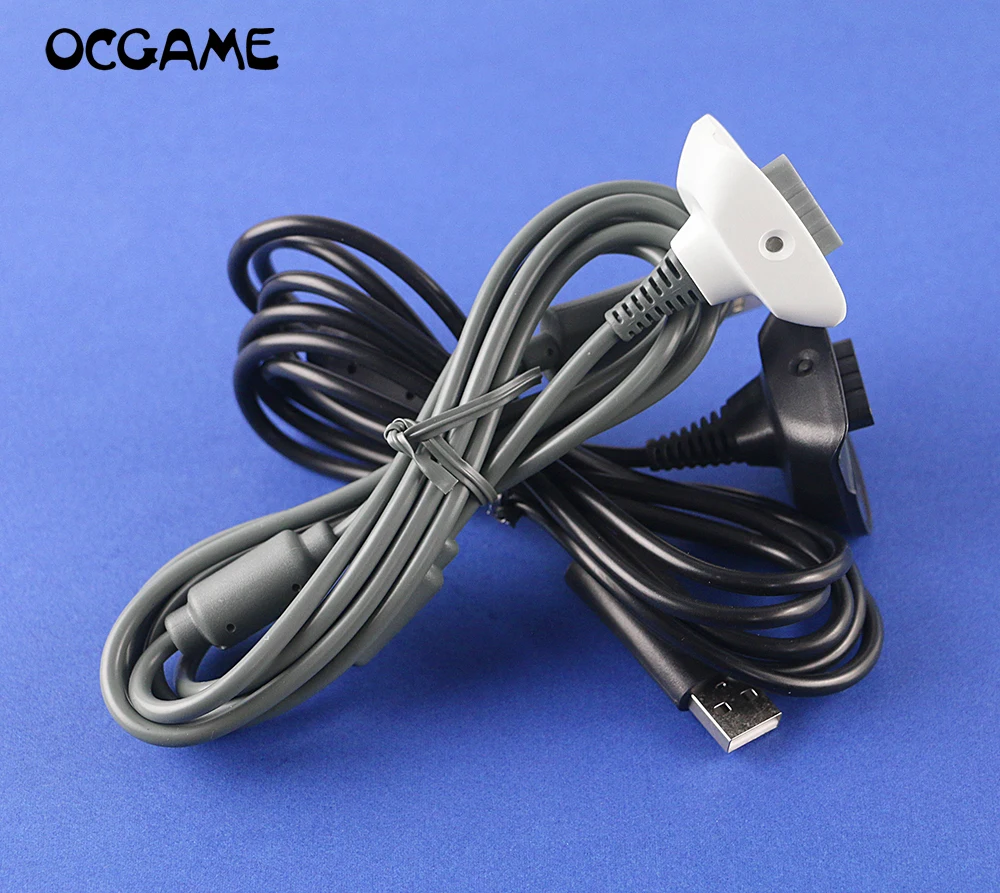 OCGAME 12 шт./лот 1,8 м USB Беспроводной игровой контроллер геймпад зарядки джойстик Питание Зарядное устройство кабель для xbox360 Xbox 360
