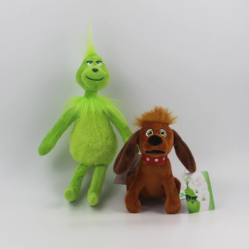 Grinch 18-30 см Grinch плюшевые игрушки как Grinch украли Grinch Max собака плюшевые куклы игрушки мягкие игрушки для детей
