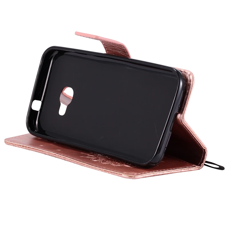 

Phone Leather Sunflower Flip Wallet Soft Silicone Case Cover Shell Coque Fundas for Samsung Galaxy A3 A5 2015 2016 2017 Xcover 4