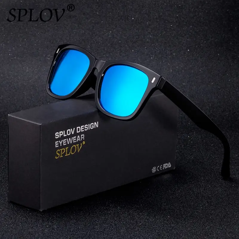 SPLOV Fashion Polarized Sunglasses Vintage Square Men Women Driving Sun Glasses Classic Eyewear Gafas De Sol UV400 | Аксессуары для