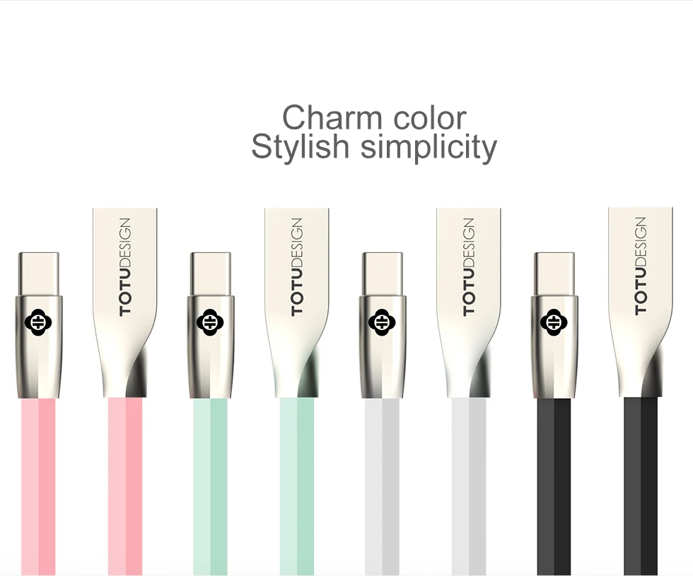 Type-C кабель, TOTU Быстрая зарядка usb type-C кабель зарядного устройства для samsung S8 Note 8 huawei Xiaomi Mi5 Mi6 кабели для USB-C мобильных телефонов