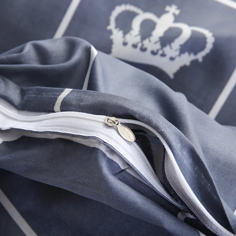 

2019 Newest 1pcs Duvet Cover Skin friendly cotton Printing Geometrical Quilt cover Multi-color optional comforter cover