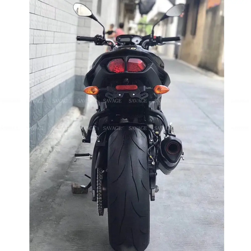 Держатель номерного знака светодиодный светильник для YAMAHA FZ1N FZ1 FZ8 Fazer FZ-1N хвост мотоцикла Tidy Fender Eliminator FZ-1 FZ-8