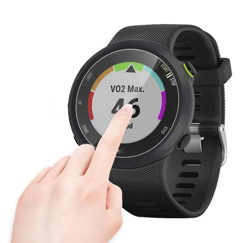 Закаленное Стекло Защитная пленка для часов Garmin Forerunner 45/45S Fr45 Смарт-часы закаленное полная защитная крышка для экрана