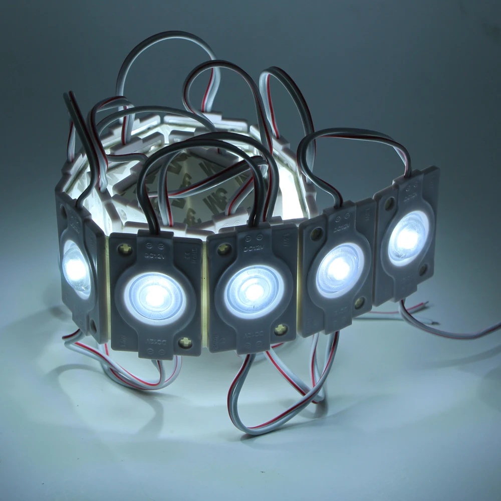 Модуль светодиода 3030 SMD с выпуклыми линзами 12 В постоянного тока 20 шт. | Лампы и