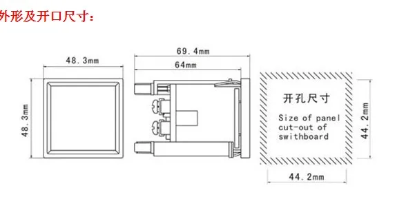 Аналоговый амперметр 99T1 A панельный переменного тока 0 10 А 1 2 3 5 20 15 30 50 измеритель