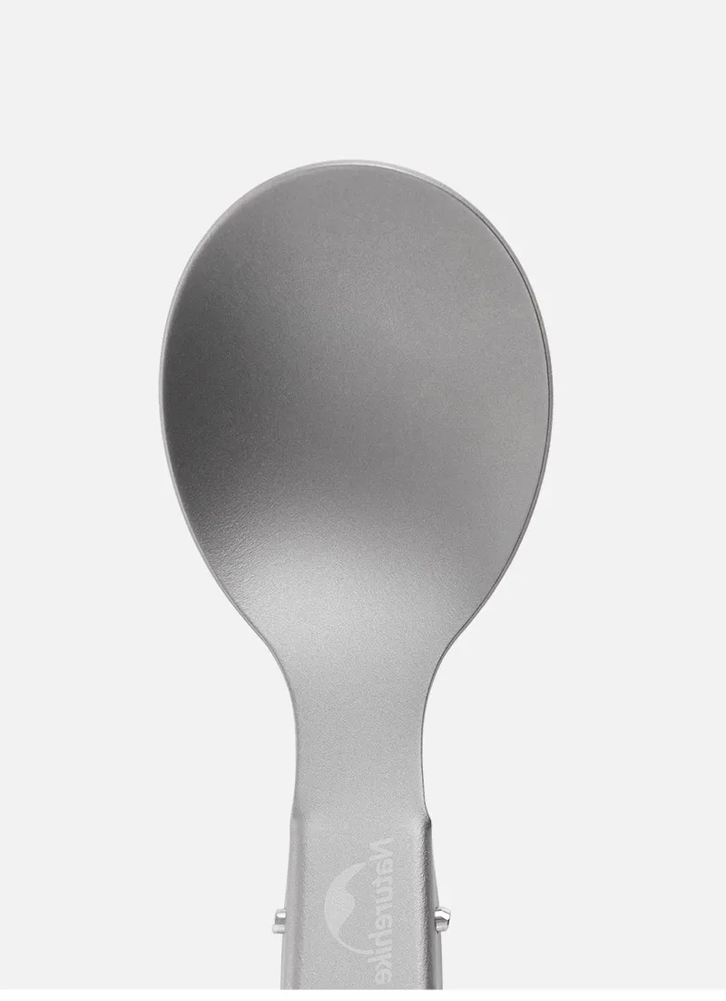 Naturehike Портативный Открытый Сверхлегкий Путешествия титановый набор посуды Spork Ложка Вилка 3 в 1 для пикника для кемпинга и домашнего использования