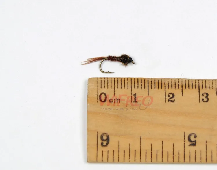 10 шт. 14# коробка Wifreo Nymph фазан хвост Летающая форель рыболовные наживки