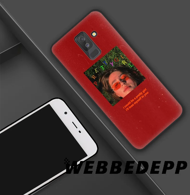 WEBBEDEPP Clairo Singer Мягкий силиконовый чехол для Samsung Galaxy A9 A8 A7 A6 Plus 2018 A5 A3 2017 2016 Note 9 8 |