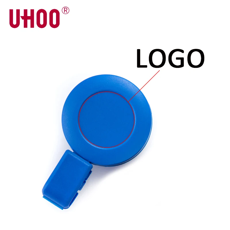 12 шт./упак. UHOO 6705 ABS выдвижной держатель для Бейджа|badge reel|wholesale badge reelbadge holder |