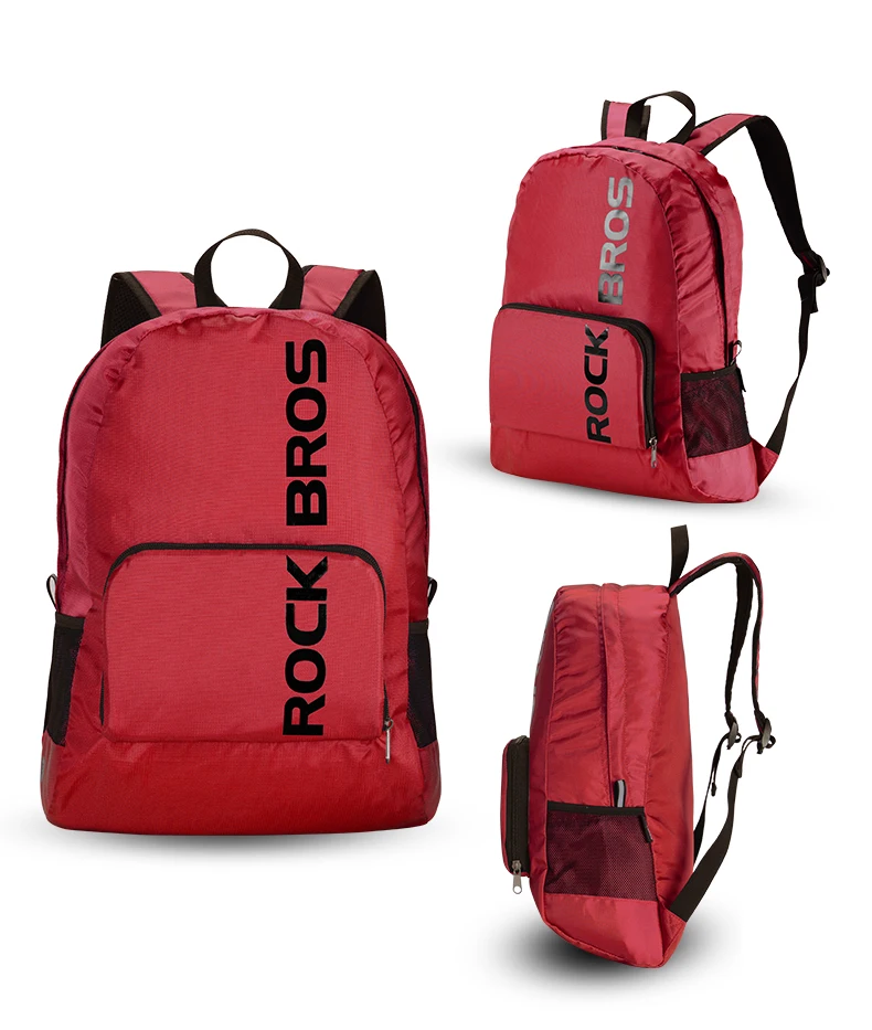 ROCKBROS портативные складные уличные сумки, походная посылка, велосипедные сумки для мужчин и женщин, спортивные дорожные непромокаемые сумки