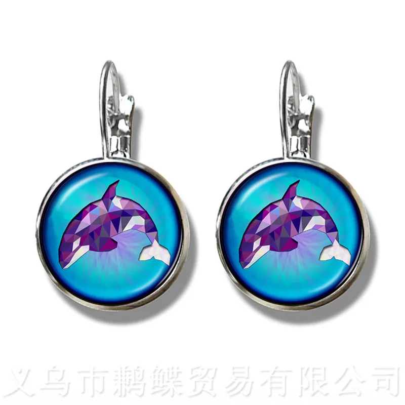 Женские серьги гвоздики из муранского стекла 16 мм|Серьги-гвоздики| |