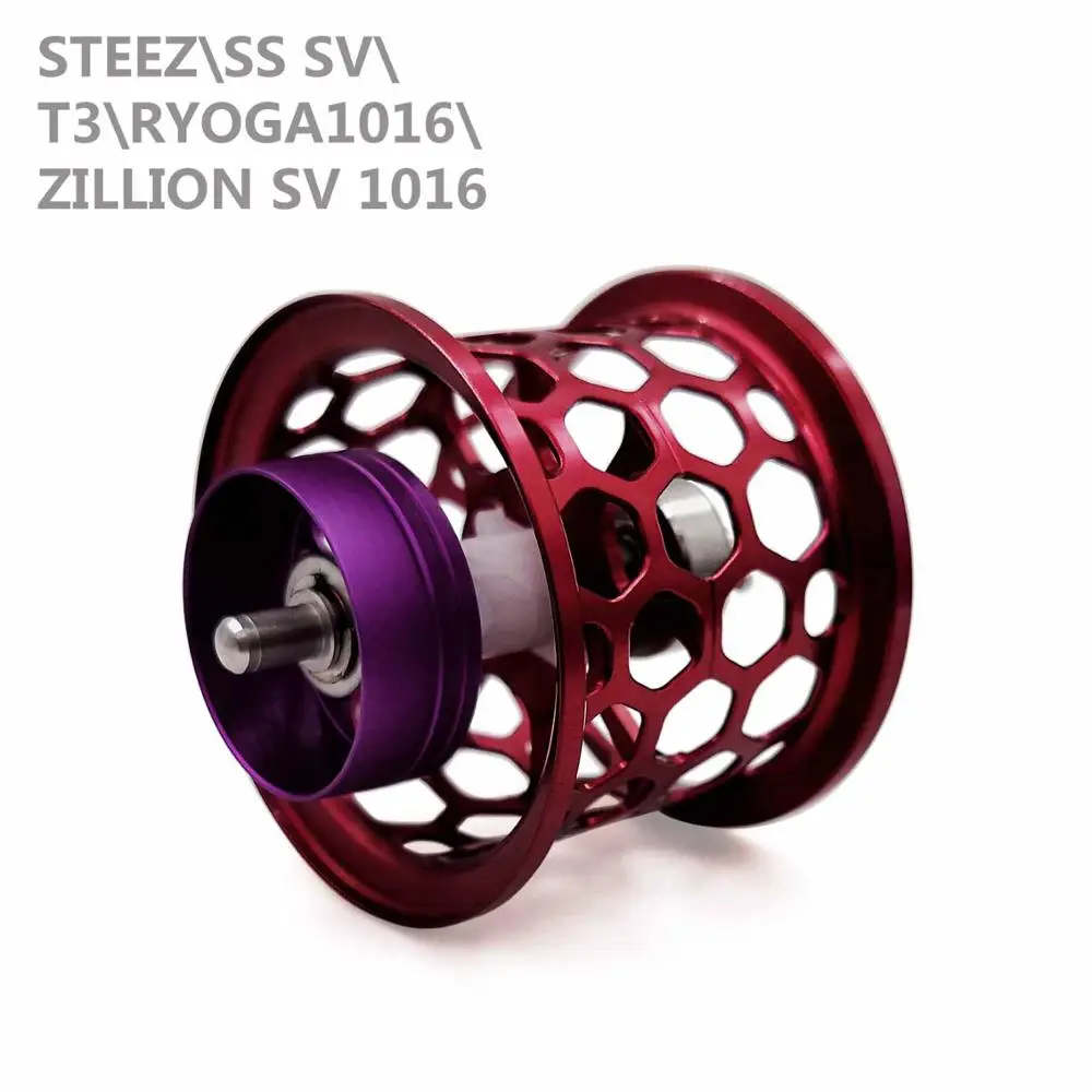 Steez \ SS SV \ T3 \ RYOGA1016/ZILLION SV 1016 полная линия общего назначения многоцветная Модифицированная микрочашка катушка - Цвет: Red