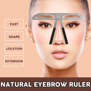 Трафареты для формирования бровей, набор для ухода, набор для формирования макияжа, шаблон, трафарет для ухода за бровей, регулируемый макияж