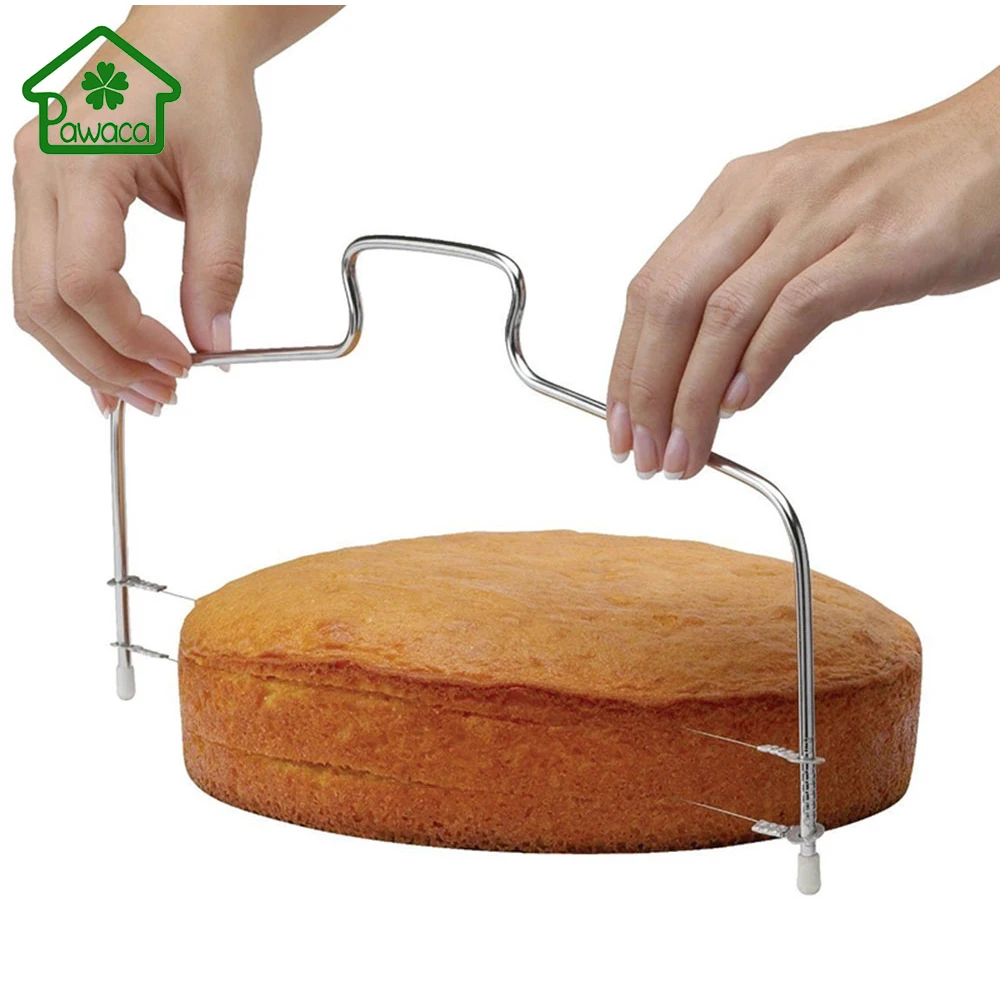 Приспособление для среза торта 1 шт. нержавеющая сталь регулируемый двухлинейный