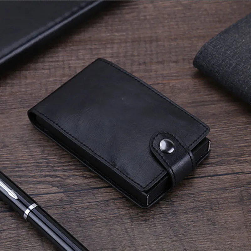 BYCOBECY Бизнес ID держатель кредитной карты 2020 для мужчин и женщин с RFID Анти главный