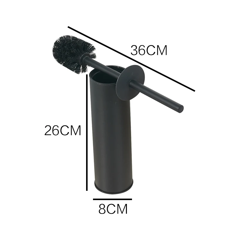 luxury gold toilet brush holder set durable bath brush head cleaning brush replacement bathroom brush holder stainless steel free global shipping