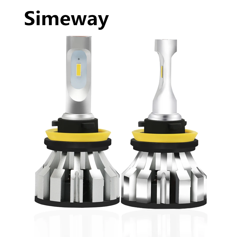 Super Bright H4 H13 High Low Beam Car led headlight CSP 8000lm 6000K H1 H3 H7 H9 H11 9005 9006 9012 881 Auto fog lamp bulbs | Автомобили и