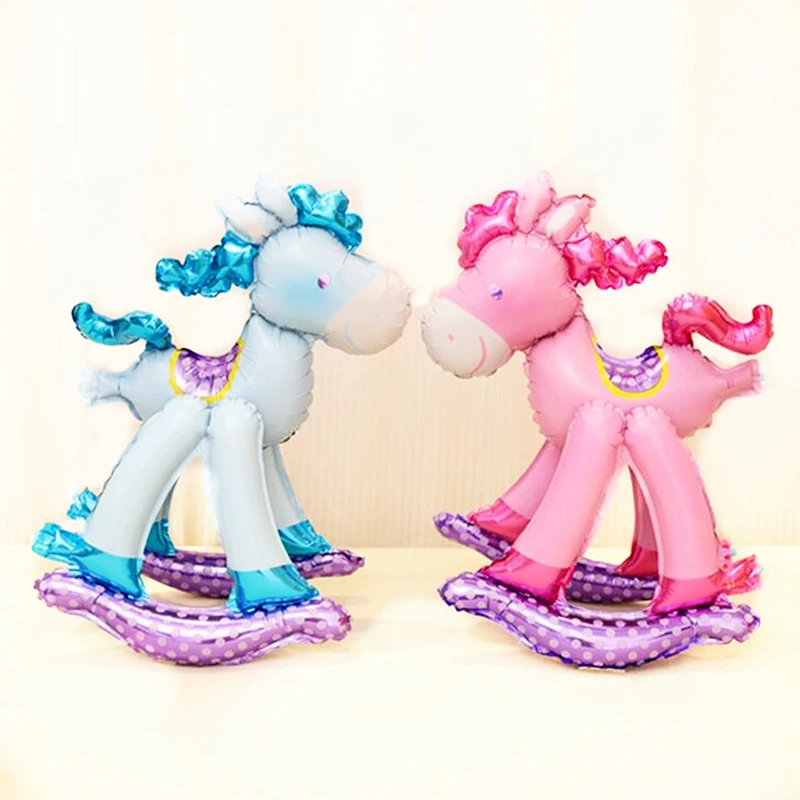 20 шт. стереоскопические 3D Детские карусельные воздушные шары в форме троянского