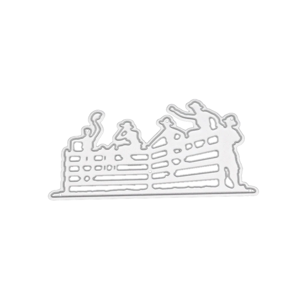 Лучшие друзья и забор умирает резки металла для Скрапбукинг альбом сделай сам