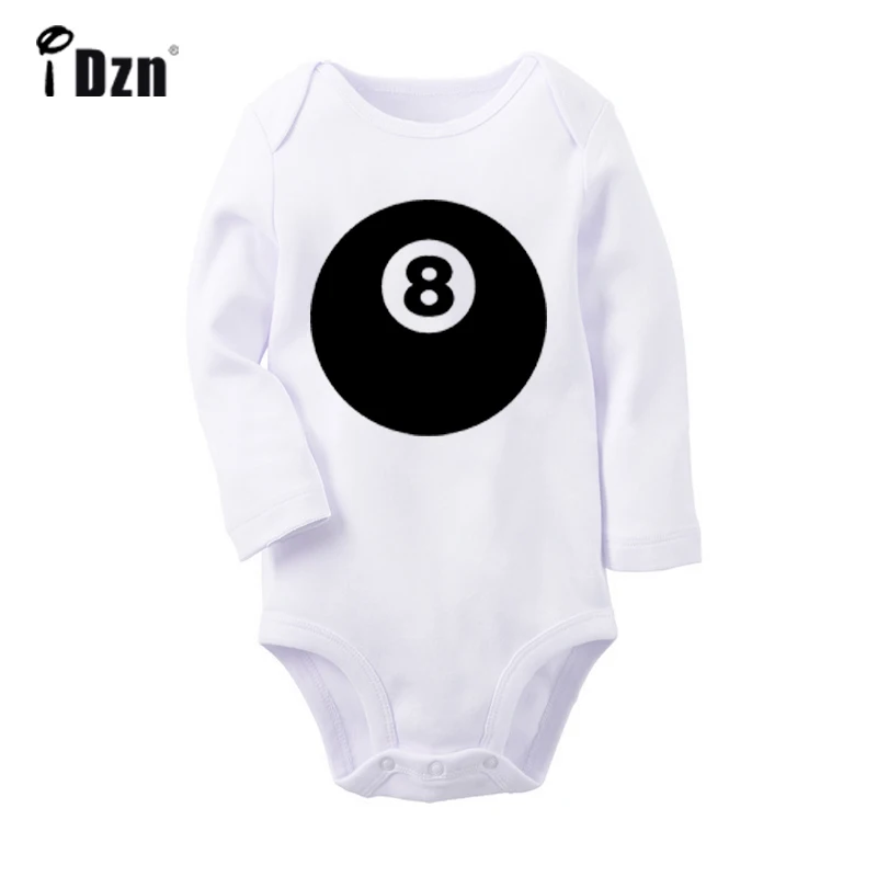 

Eight Ball Faith Hope Love Awareness Design Fashion Newborn Baby Boys Girls Outfits Jumpsuit Print Infant Bodysuit Clothes Sets