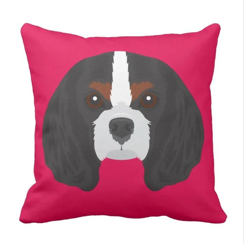 

Pink Pug Throw Pillow case