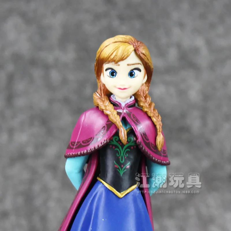 Disney Nendoroid принцессы Эльзы Анны ПВХ фигурку с коробкой Коллекция Модель аниме