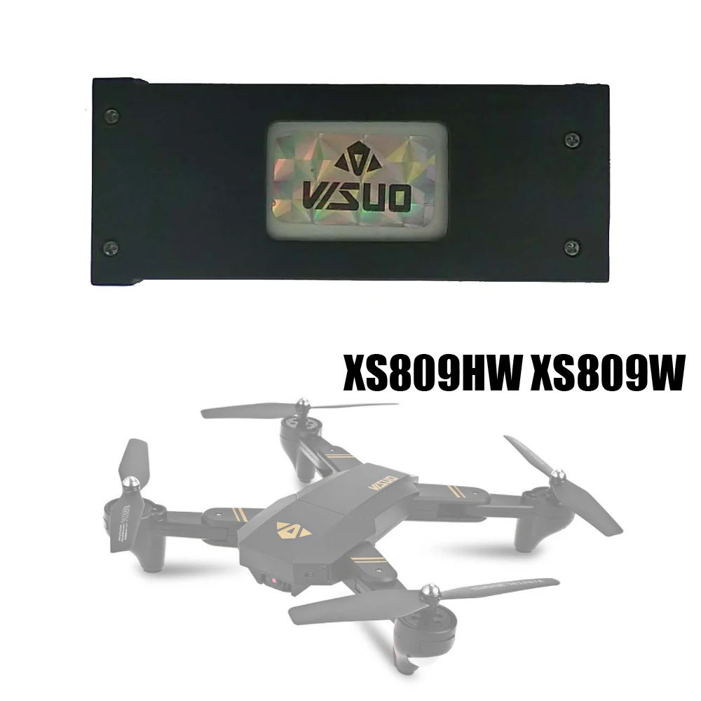 XS809W XS809 XS809HW Оригинальная батарея 3 7 в 900 мАч аккумуляторная LiPo для VISUO FPV