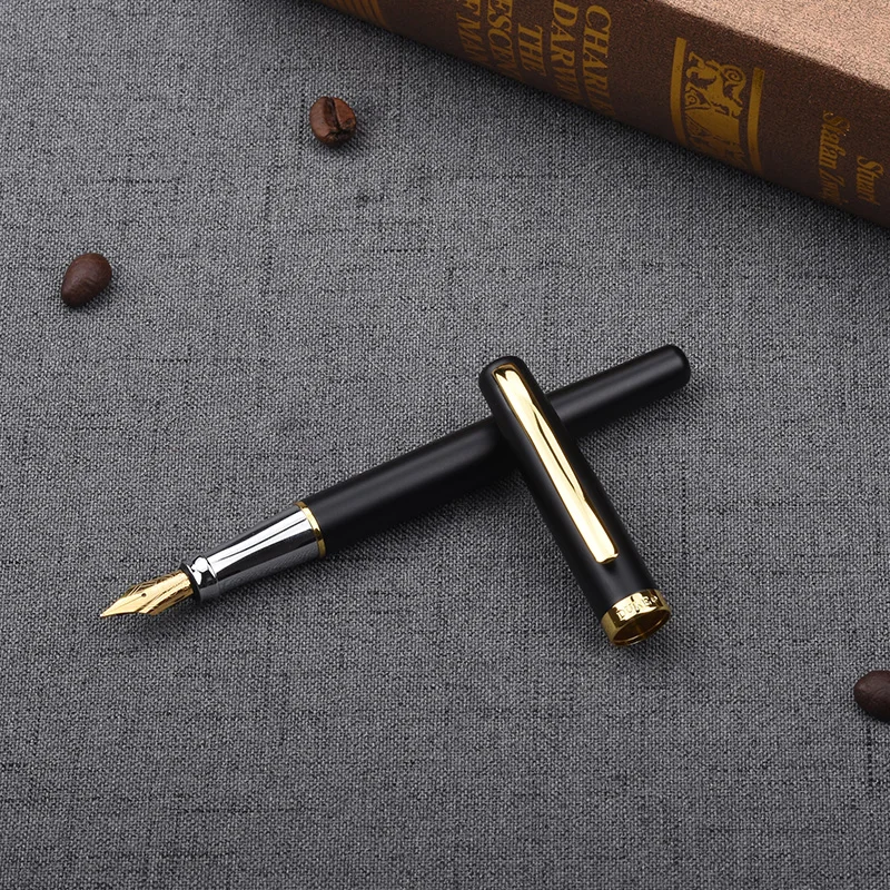 Оригинальная перьевая авторучка duke scrub 209 черная ручка pen иридиевая бесплатная