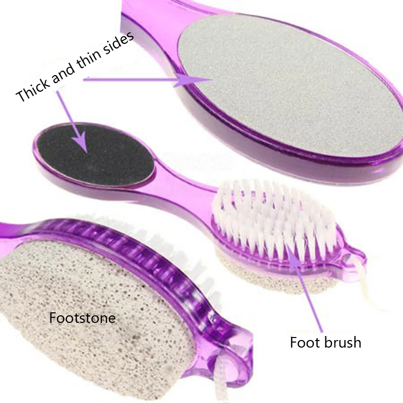 Foot Brush Scrubber Feet Massage Pedicure Tool Scrub Brushes Exfoliating Spa Shower Remove Dead Skin Care Clean | Дом и сад