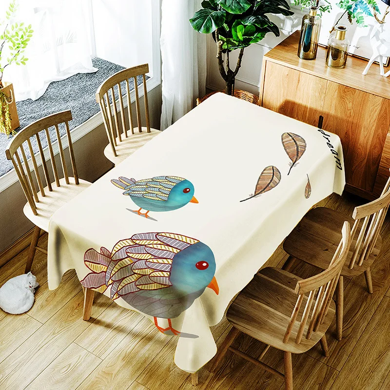 Cake Tablecloth Waterproof Decorative Washable Table Cover Rectangular Tapete Home Cloths Oilproof | Дом и сад