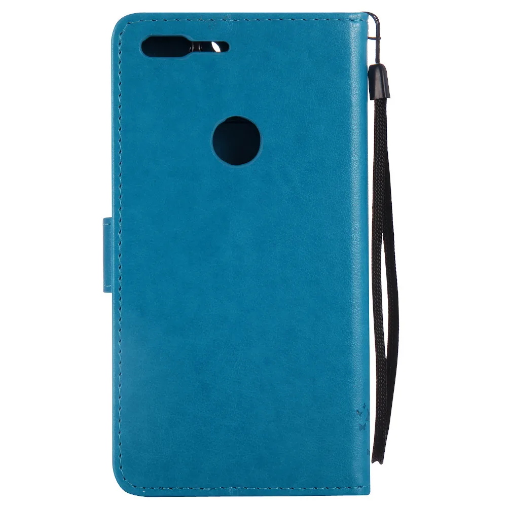 Deluxe бабочка цветок дерево кожа флип Бумажник кожи чехол + держатель карты Чехол