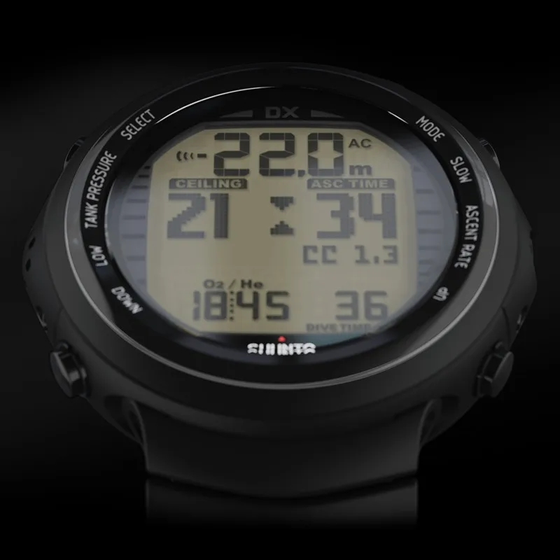 Дайвинг компьютер SUUNTO DX черный титановый запястье ж/USB