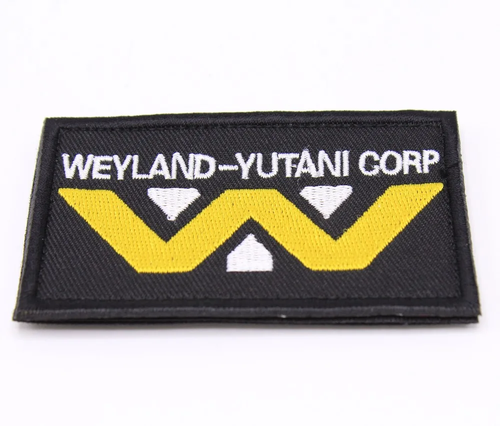 WEYLAND yu800 CORPORATION CORP лучшая в мире патч тактический военный значок для рюкзака