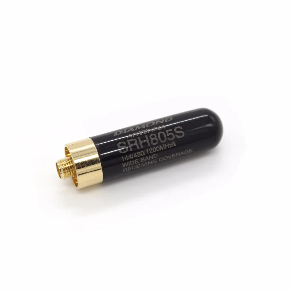 Короткая боевая мини антенна Diamond SRH805S VHF UHF SMA Female /SMA Male/BNC SRH 805S для любительского