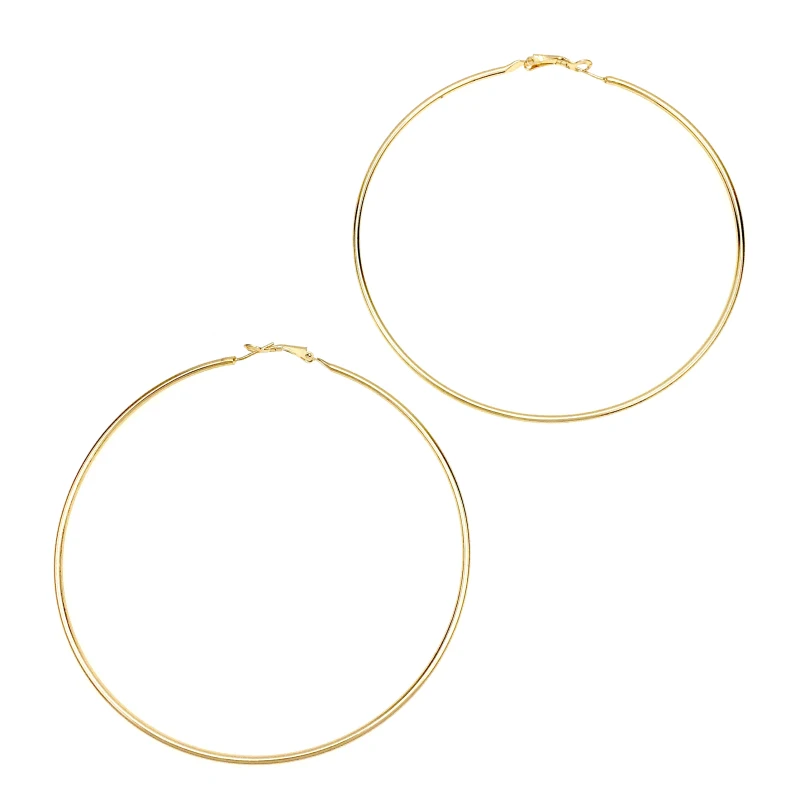 Danfosi Hoop Earrings Simply Style Metal Circle Fashion For Women 2017 New Accessories Statement Jewelry|fashion hoop earrings|hoop earringsearrings