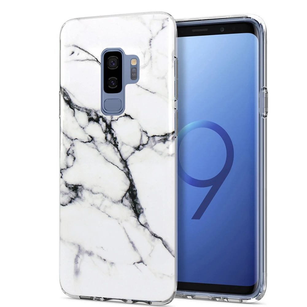 Яркий Мрамор Роскошные Гранит Текстура золотой телефона чехол на samsung Galaxy S9 S8