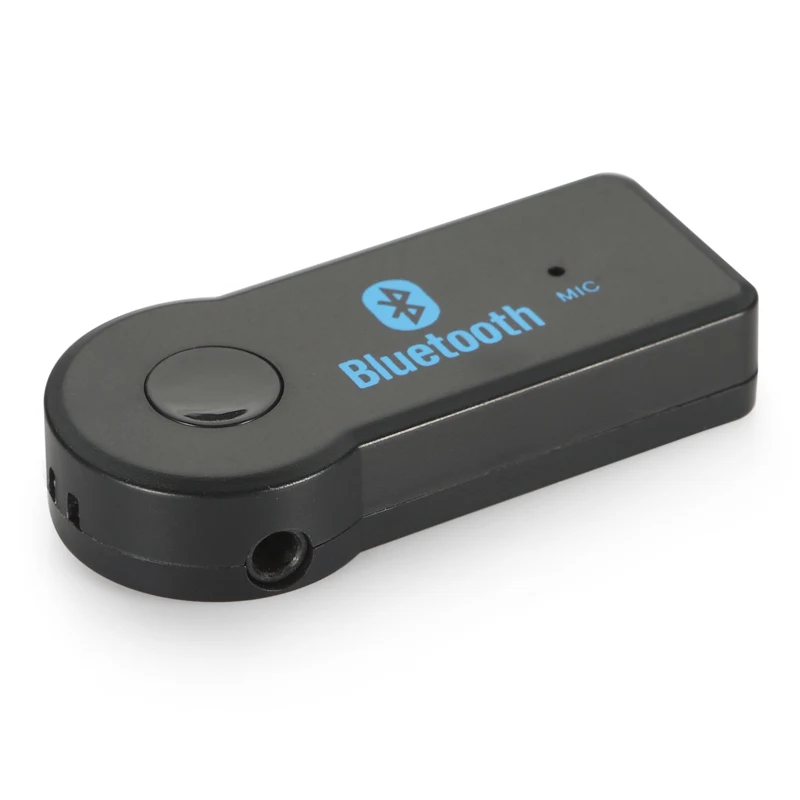 Handfree Автомобильный bluetooth-приемник Универсальный 3,5 мм потокового A2DP Беспроводной авто с разъемом подачи внешнего сигнала AUX адаптер с микрофоном для телефона MP3