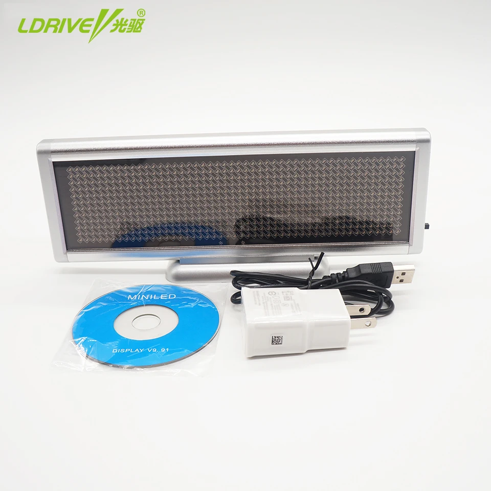 Высокий 8 5 дюймов красный светодиодный настольный дисплей портативная