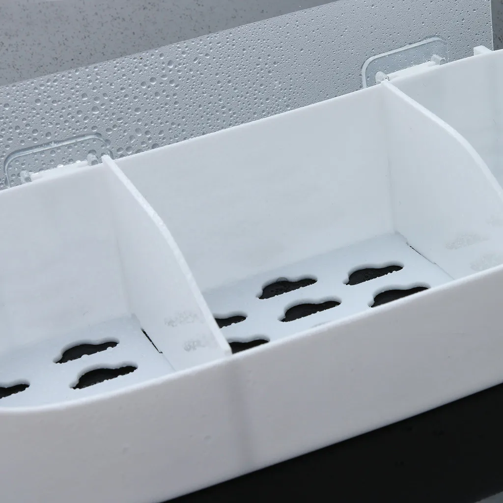 4 вида цветов угловой ванная комната органайзер для хранения на полке настенная