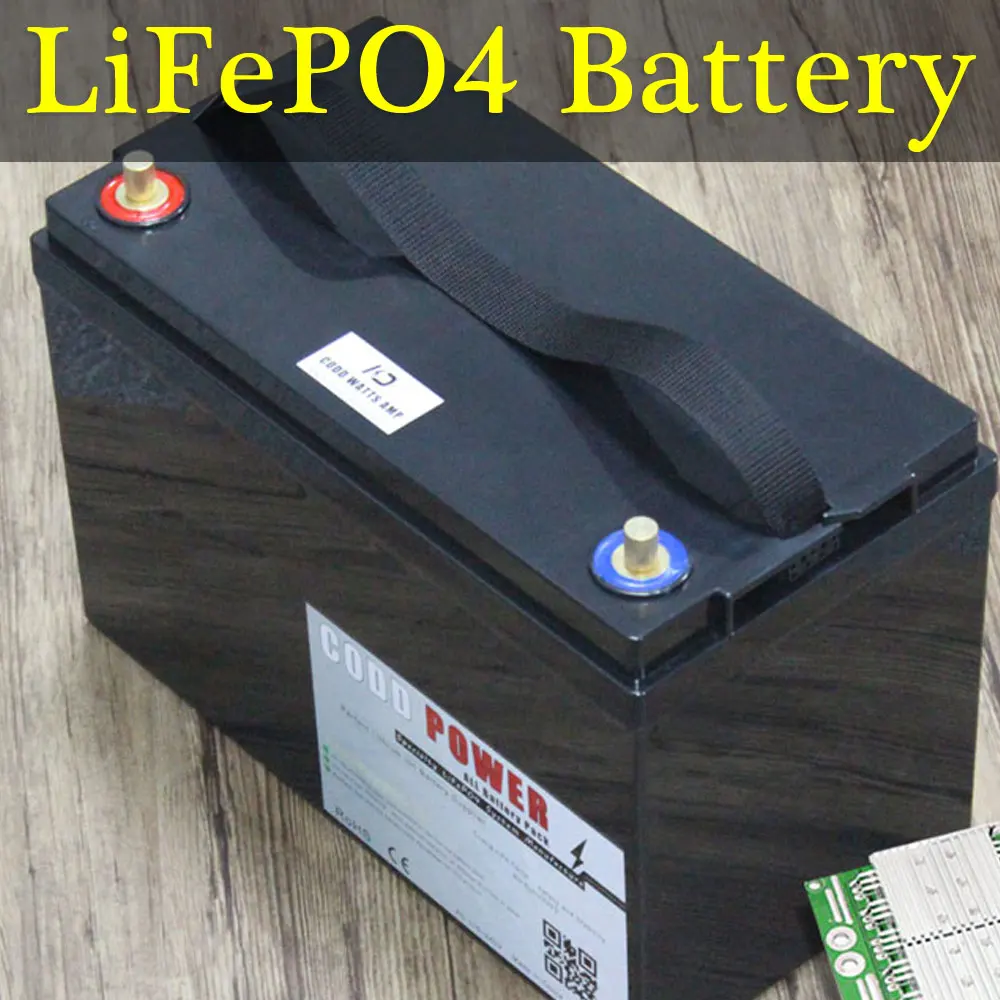 LiFePO4 батарея 12V 200AH хранение солнечной энергии глубокий цикл длительный срок