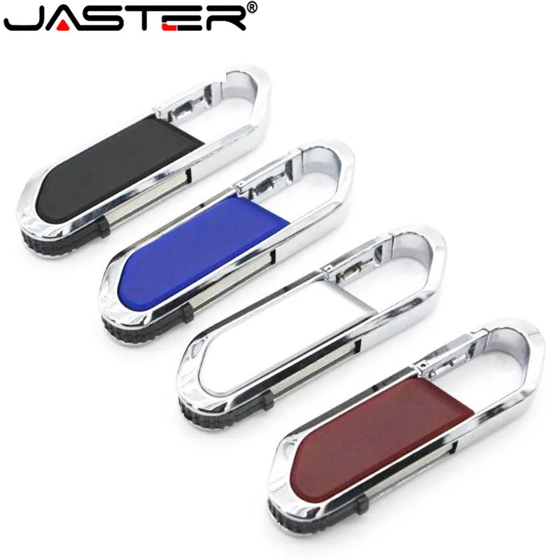 USB флеш накопитель с карабином JASTER 2 0 4 ГБ 8 16 32 64 ГБ|USB флэш-накопители| |