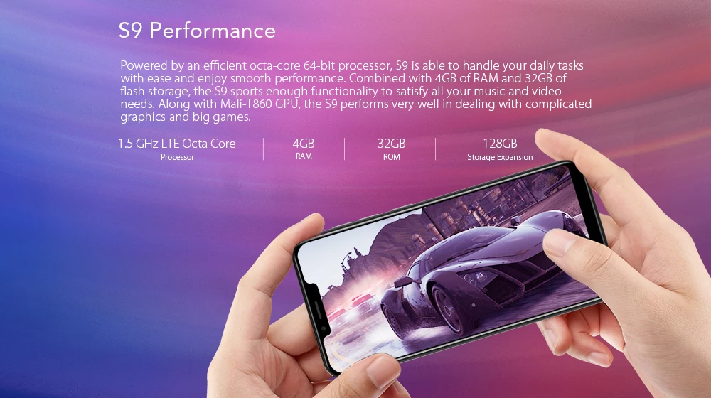 LEAGOO S9 LTE 4 г мобильного телефона Android 8 1 MT6750 Octa Core 5 85 &quotips u образный Дисплей ГБ