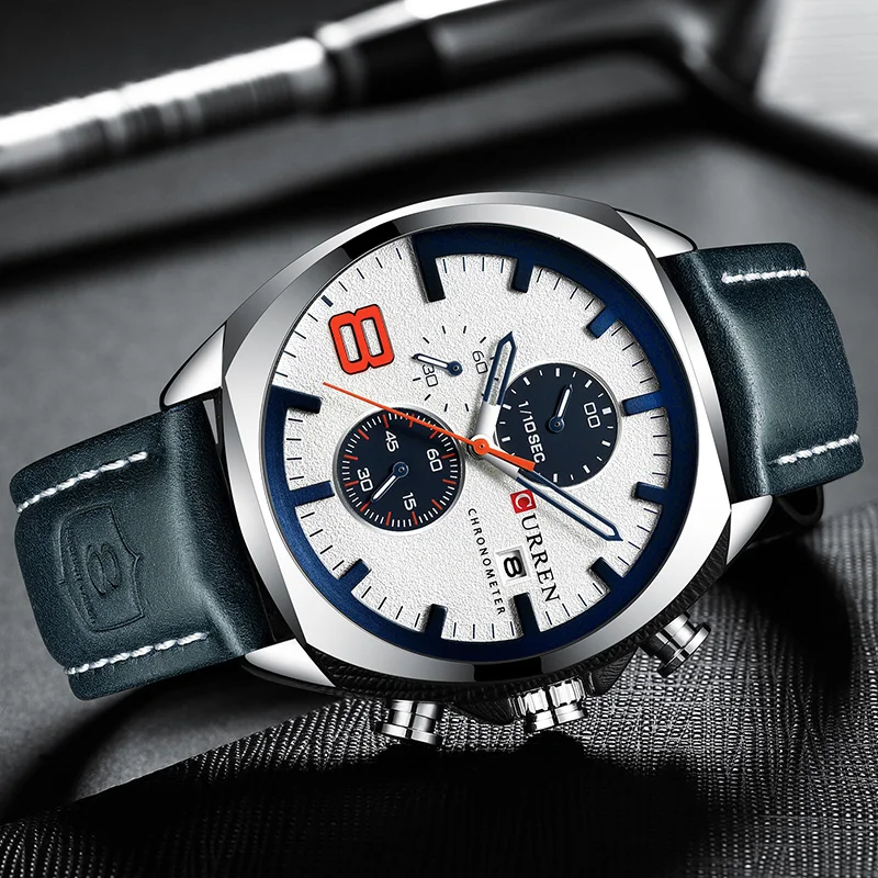 Curren Мужские часы мужские Роскошные водонепроницаемые s лучший бренд класса люкс