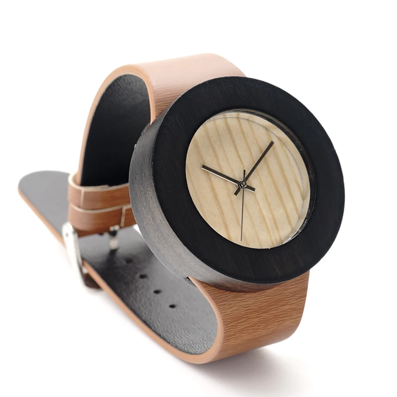 BOBO BIRD новые Брендовые Часы женские деревянные часы из натуральной кожи на