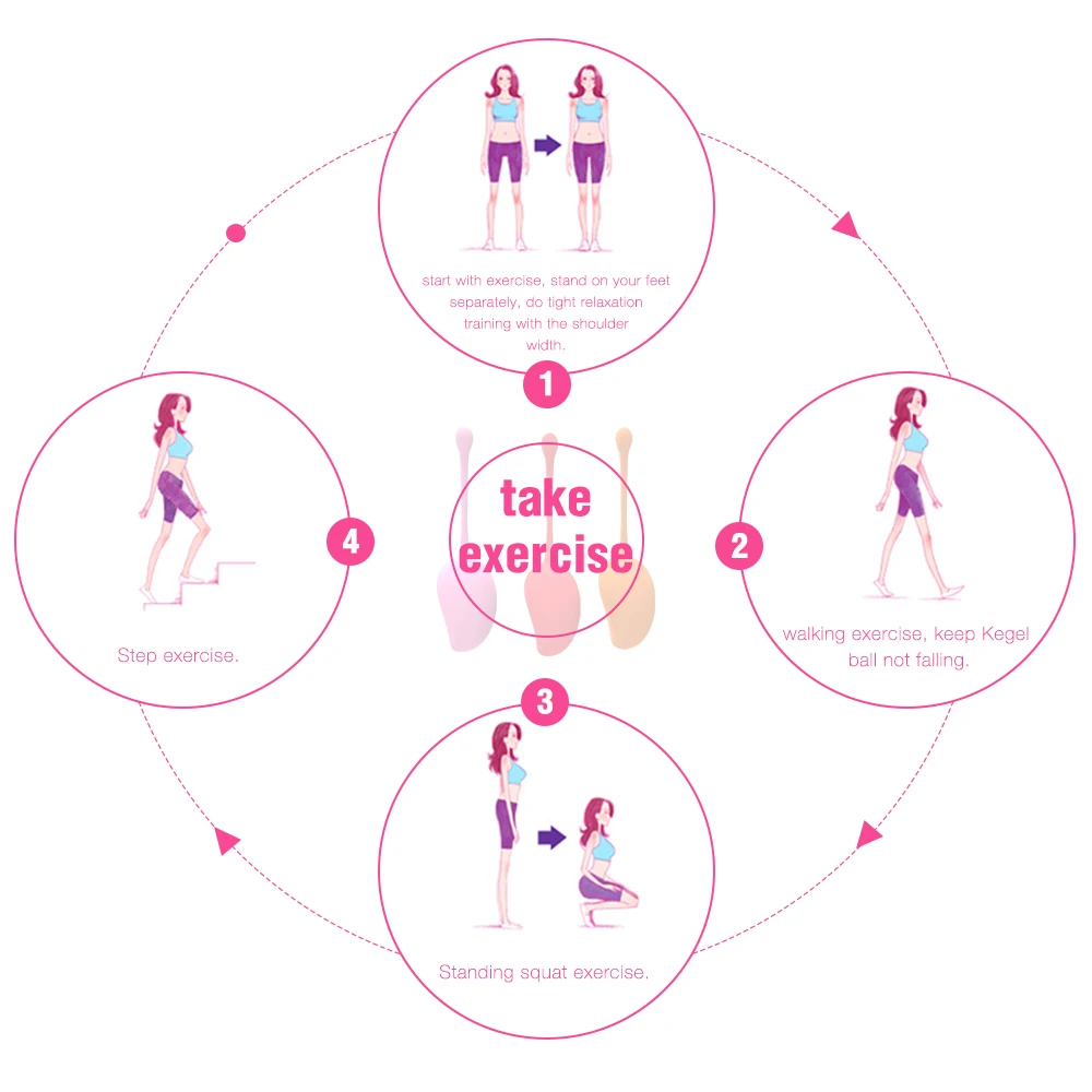 3 шт. силиконовых кейсов в форме манго Кегель шары укрепление вагины кроссовки