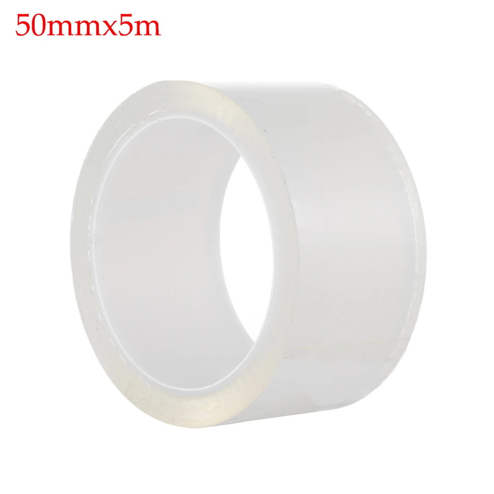 50mm x 5m 1 шт. клейкая акриловая прозрачная водостойкая герметизирующая лента с защитой от плесени клейкая лента для кухни угловая плесень - Цвет: 50mm x 5m