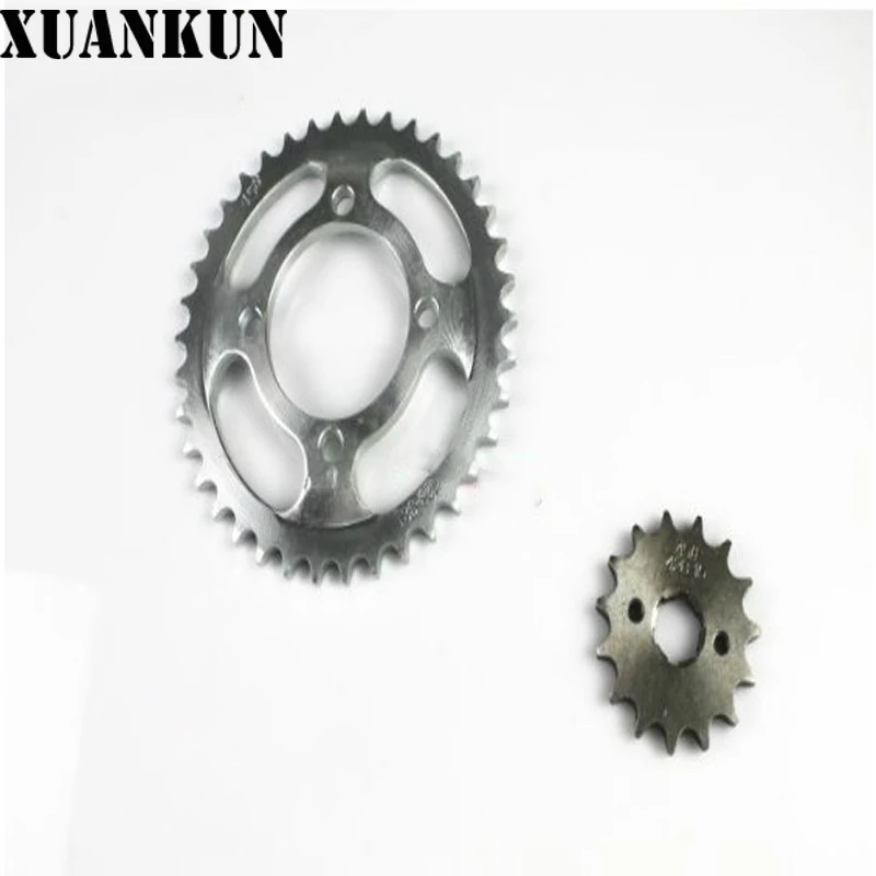 Мотоциклетная цепь XUANKUN FXD125 размер цепи шестеренка колесо маховик|gear chain|motorcycle