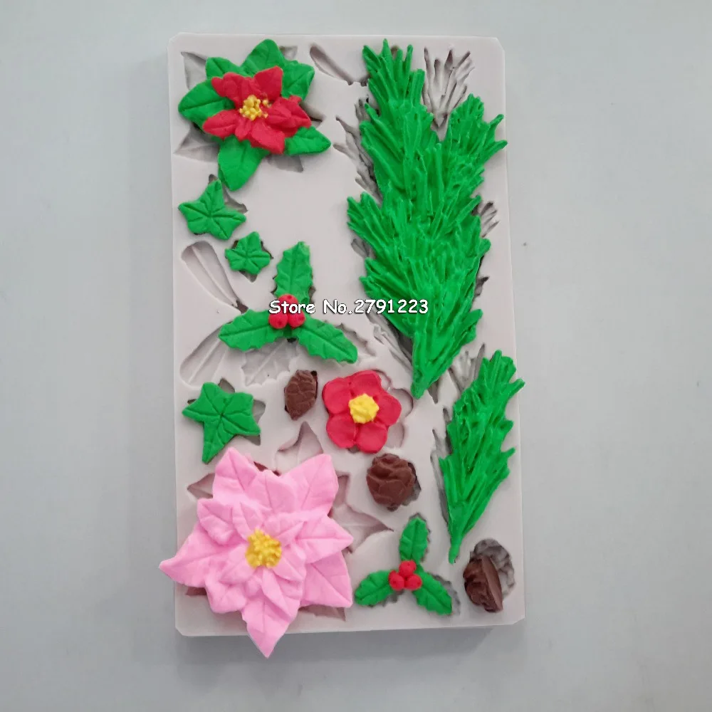 Силиконовая 3D форма для украшения торта шоколада | Дом и сад